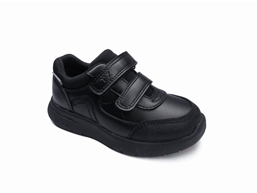 BAY Super lightweight Double Rip tape fastening making your school days super comfy Boys School Shoes All Boys ToeZone Footwear