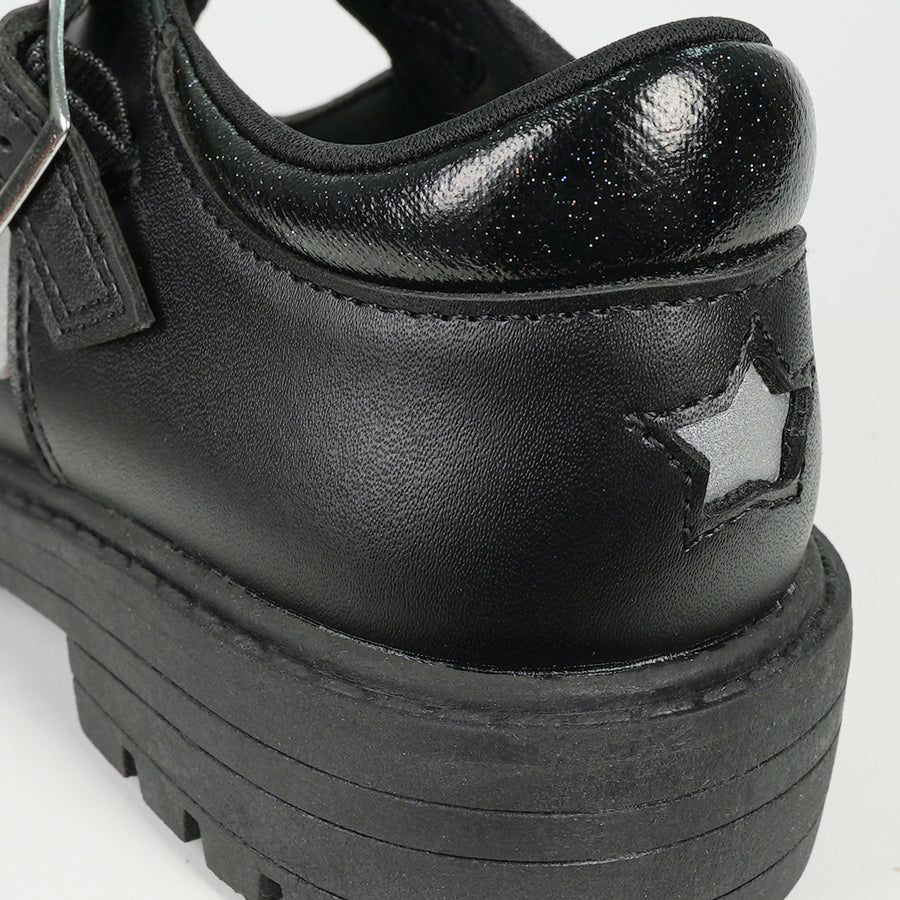 CLEO - Vegan T - Bar Star School Shoes Girls School Shoe All Girls ToeZone Footwear