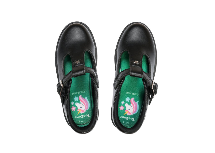 CLEO Vegan T-Bar Star School Shoes