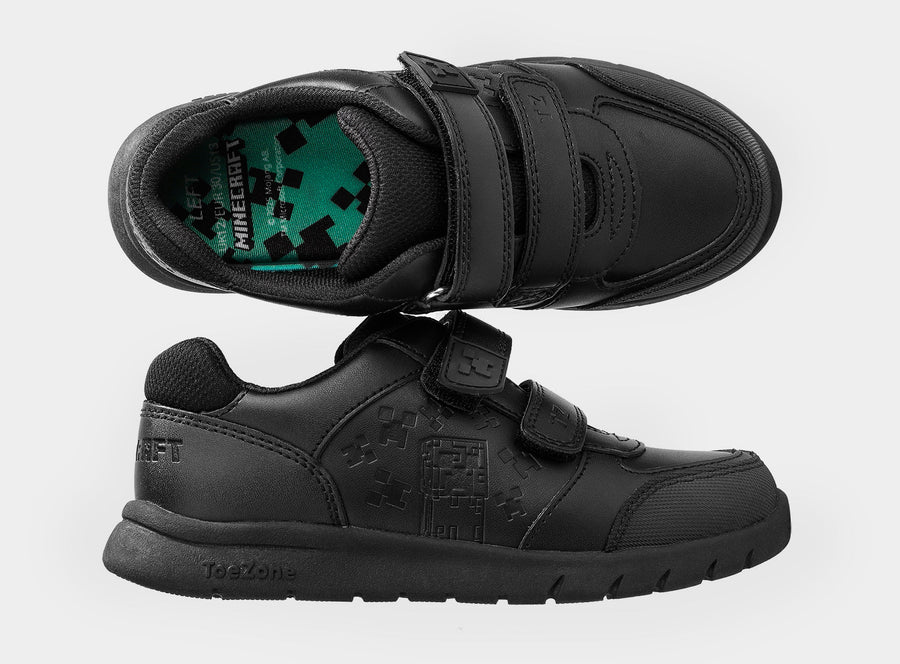 MINECRAFT School Shoes for Boys With Minecraft Character