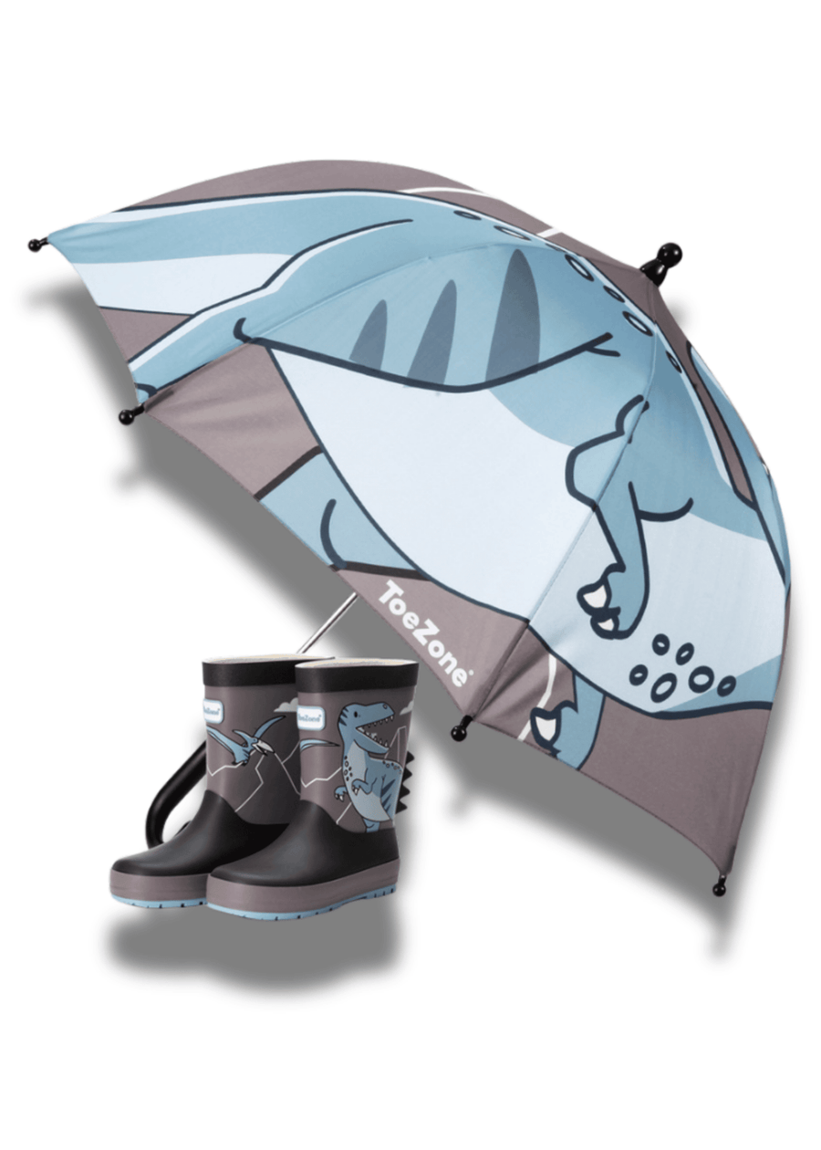 PRE - ORDER – Danny Dinosaur Boys’ Waterproof Wellies Wellies All Boys ToeZone Footwear