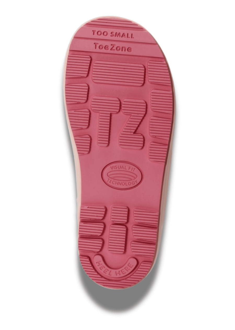 PRE - ORDER – Etta Pink Rainbow Waterproof Girls’ Wellies All Girls ToeZone Footwear