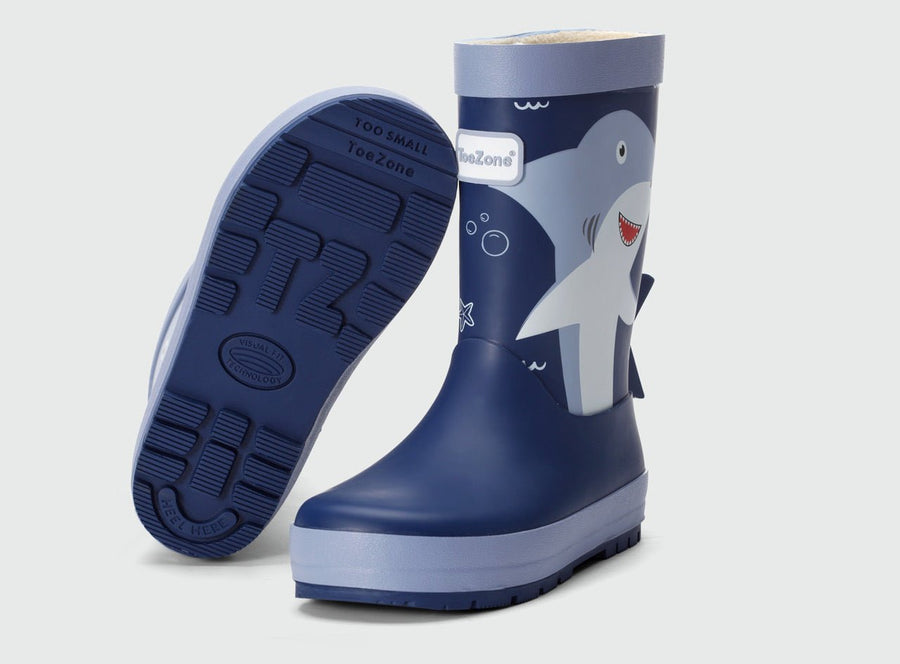 PRE - ORDER – Sammy Shark Boys’ Waterproof Wellies Wellies All Boys ToeZone Footwear