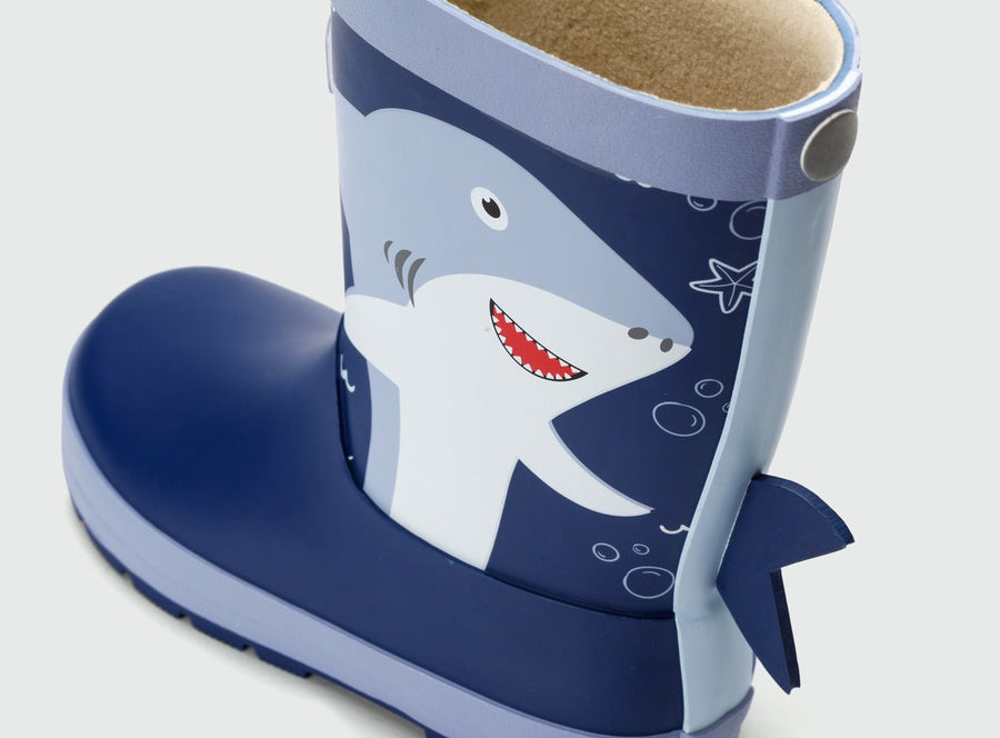 PRE - ORDER – Sammy Shark Boys’ Waterproof Wellies Wellies All Boys ToeZone Footwear