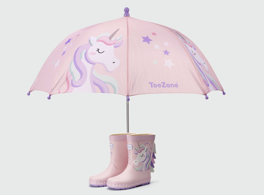 PRE - ORDER – Star Unicorn Girls’ Waterproof Wellies Wellies All Girls ToeZone Footwear