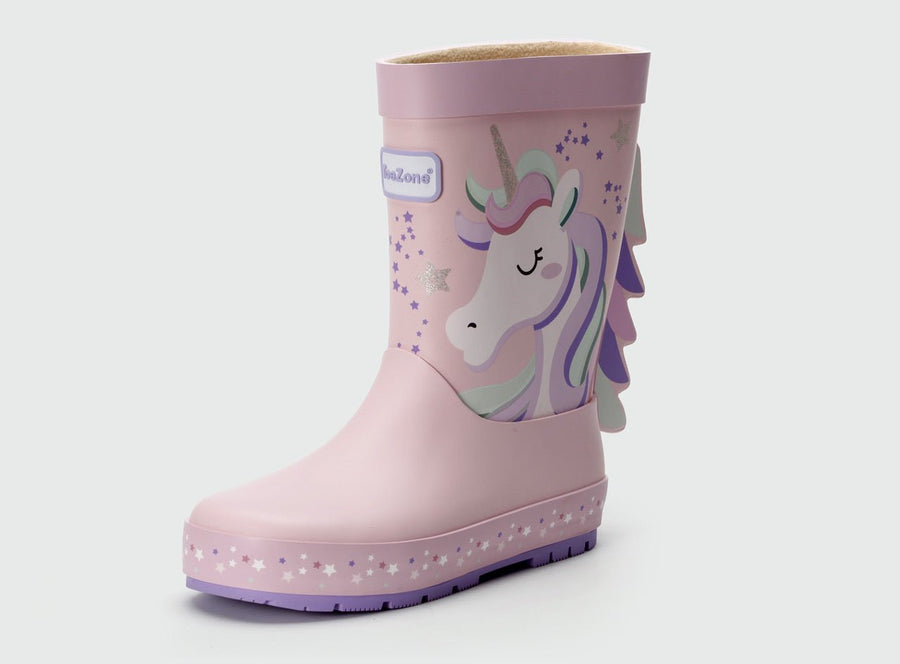 PRE - ORDER – Star Unicorn Girls’ Waterproof Wellies Wellies All Girls ToeZone Footwear