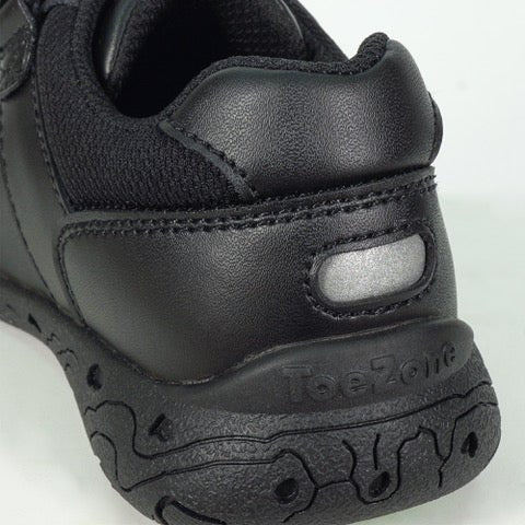 Black REBEL Dinosaur Boots Dinosaur School Shoes for Boys