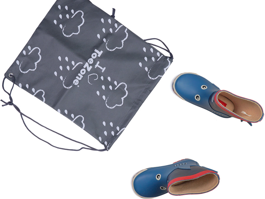 RICO - Novelty Shark Rain Boot Wellies All Boys ToeZone Footwear