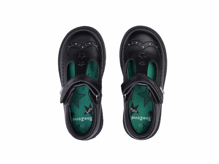 Gem Vegan Girls School Shoe All Girls ToeZone Footwear