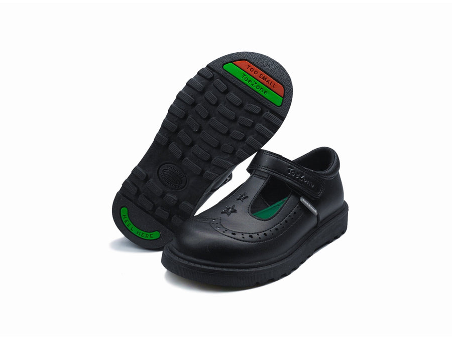 Gem Vegan Girls School Shoe All Girls ToeZone Footwear