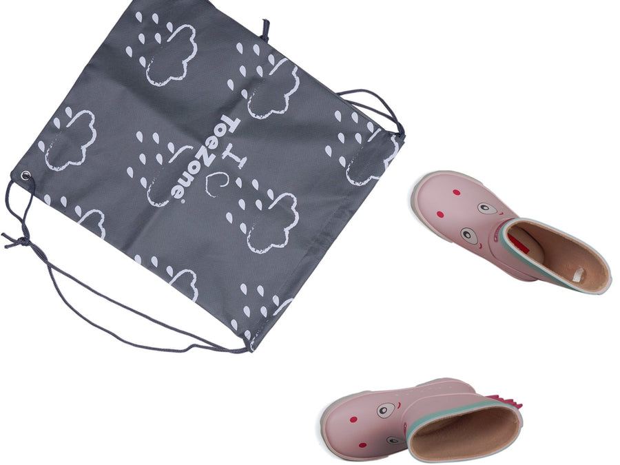 GRACE - Novelty Dragon Rain Boot Wellies All Girls ToeZone Footwear