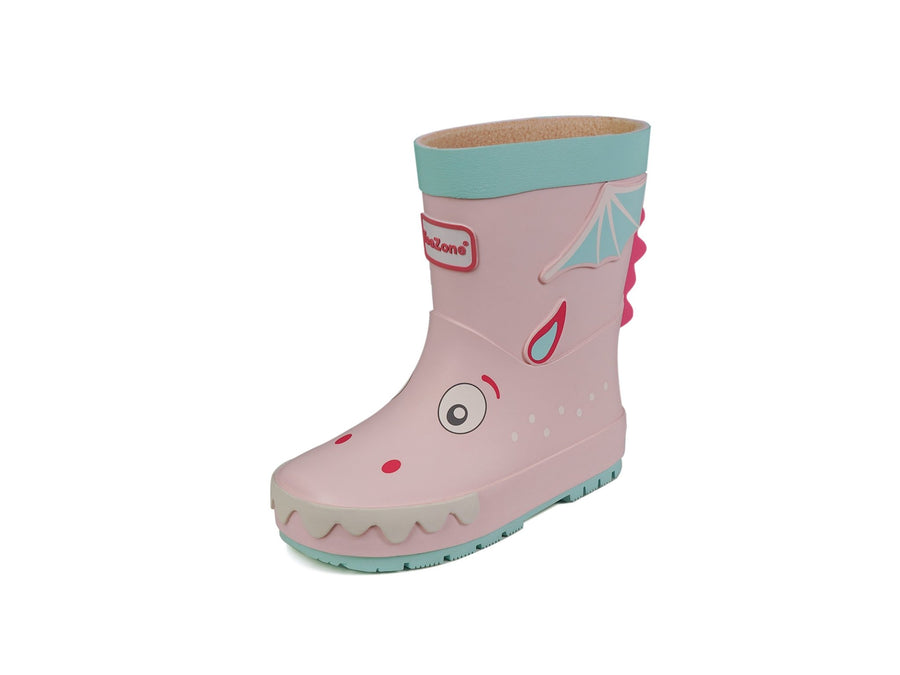 GRACE - Novelty Dragon Rain Boot Wellies All Girls ToeZone Footwear