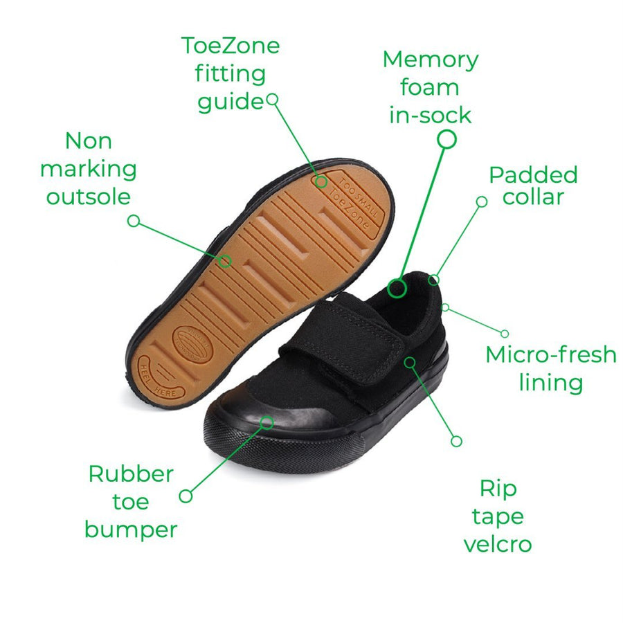 Jamie Boys ToeZone Footwear