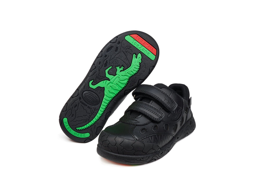 JAY - Eco Friendly Ortholite Dino Shoe Boys School Shoes All Boys ToeZone Footwear