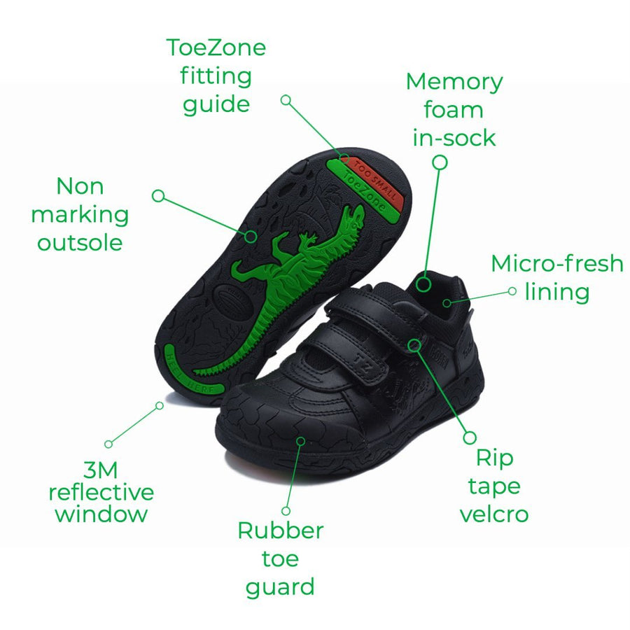 Pax Vegan Boys School Shoes All Boys ToeZone Footwear