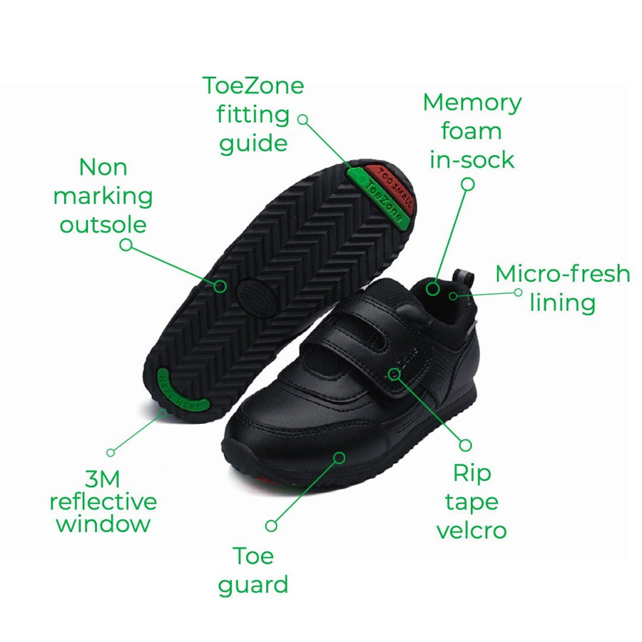 Ross Boys School Shoes All Boys ToeZone Footwear